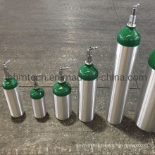 Medical/Industrial Aluminum Oxygen Gas Cylinders 10L
